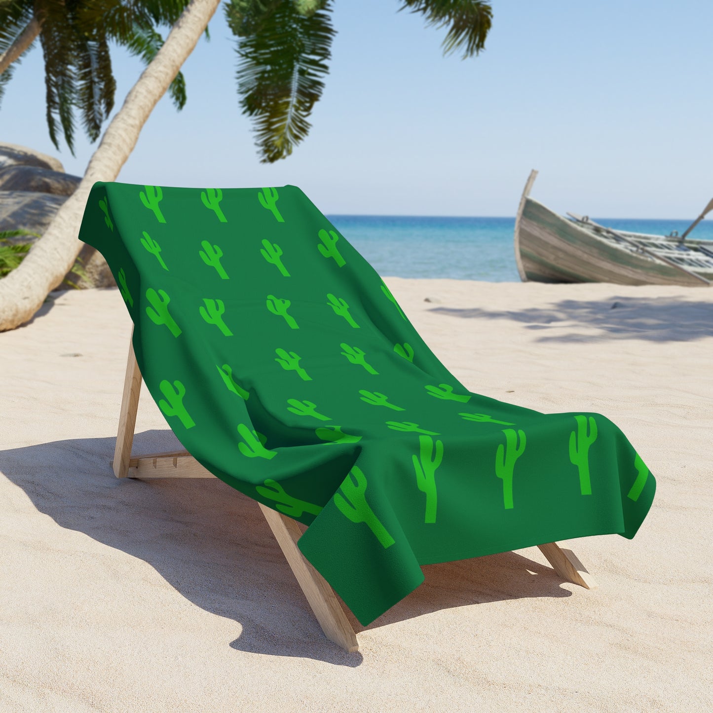 Cactus Beach Towel