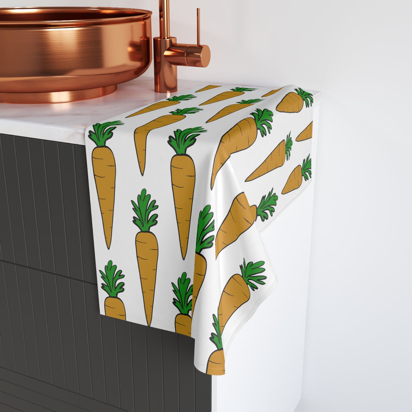 Carrot Hand Towel