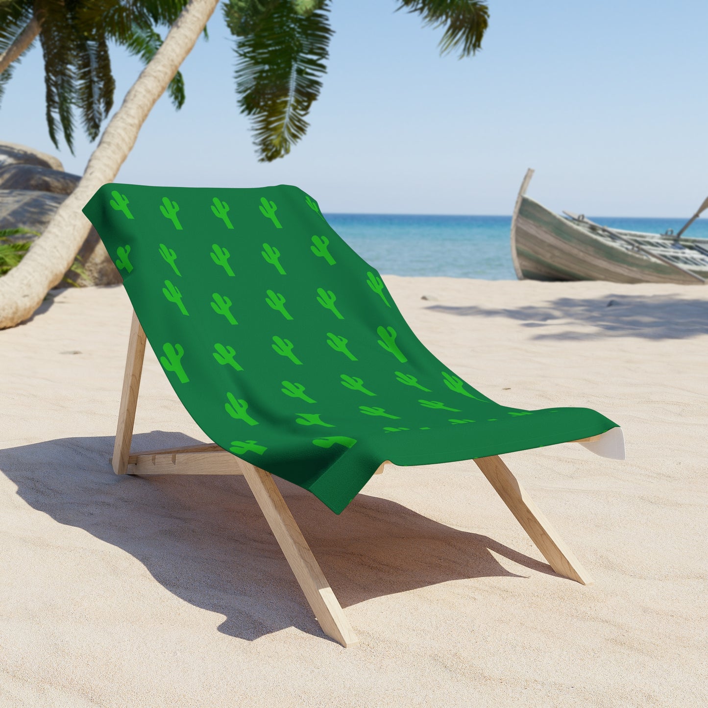 Cactus Beach Towel