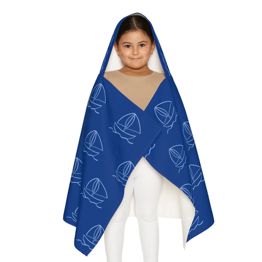 Sailboat Youth Hooded Towel