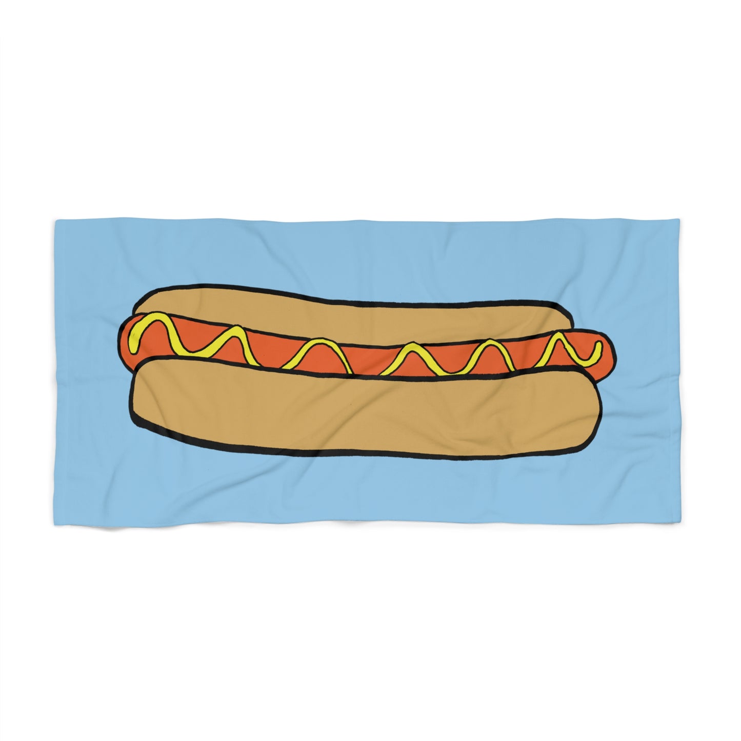 Hot Dog Beach Towel