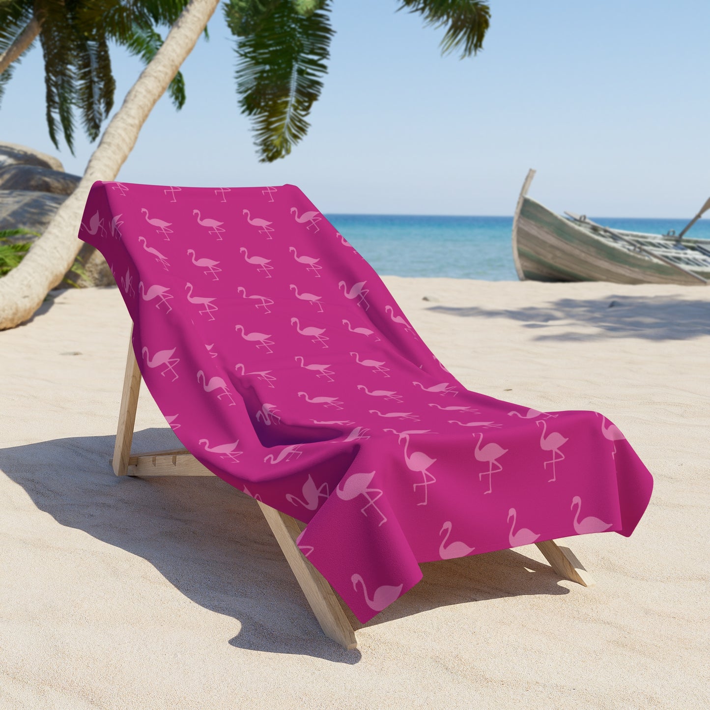 Flamingo Beach Towel