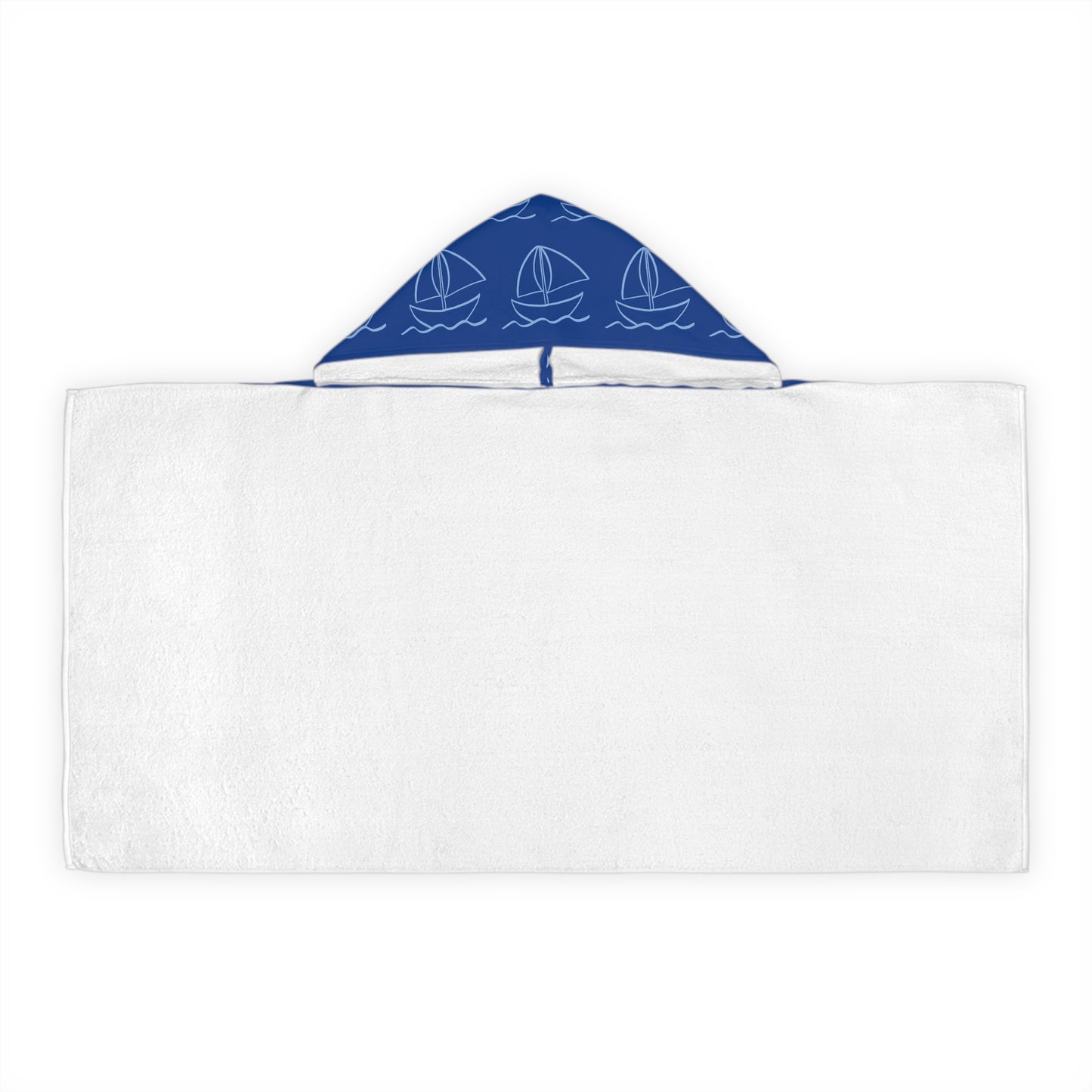 Sailboat Youth Hooded Towel