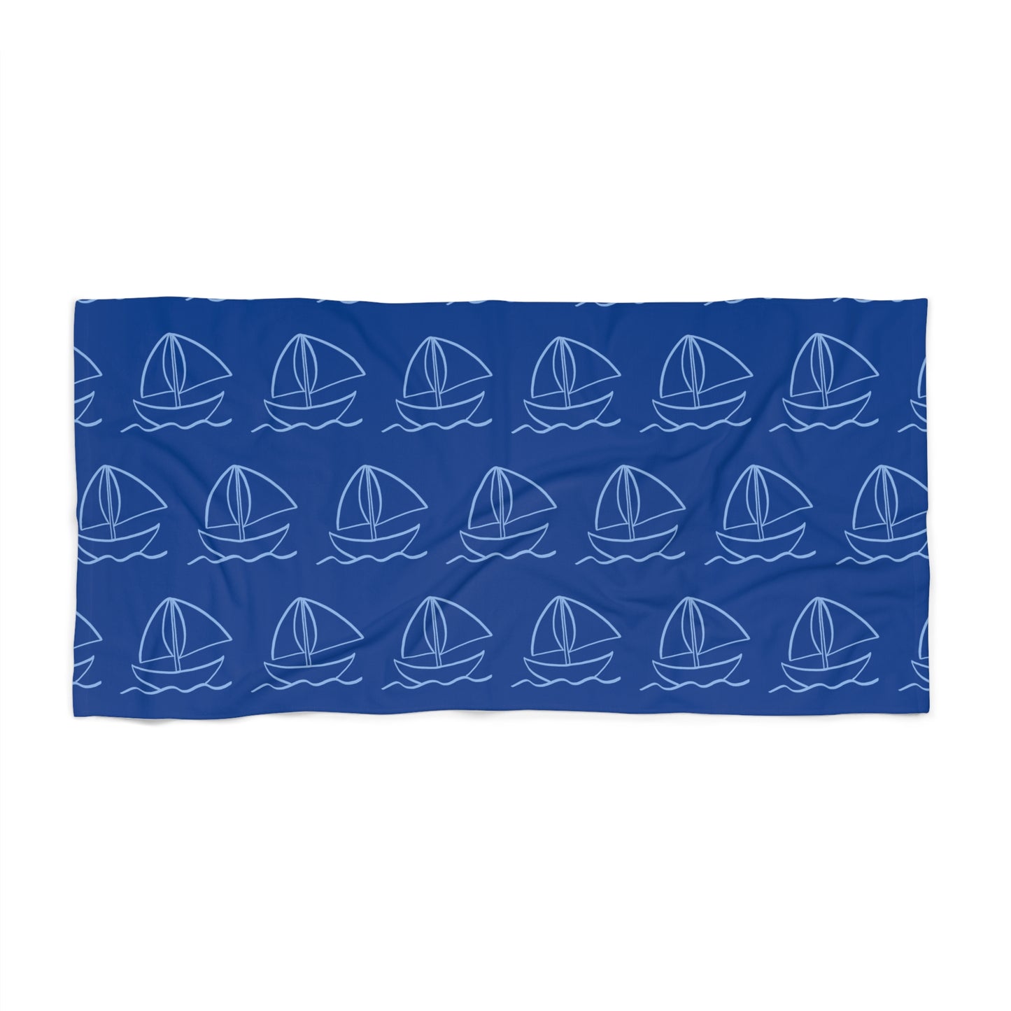 Sailboat Beach Towel