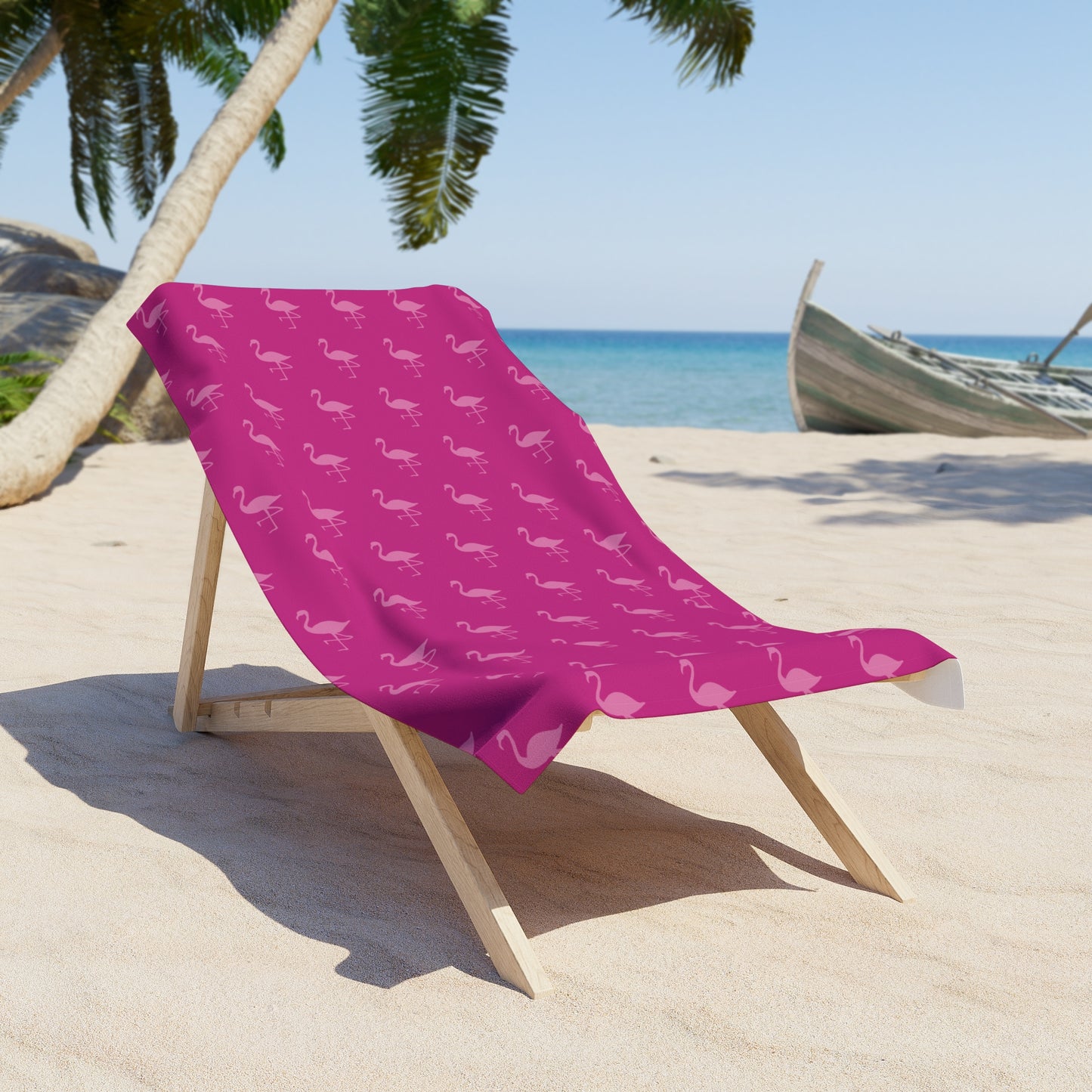 Flamingo Beach Towel