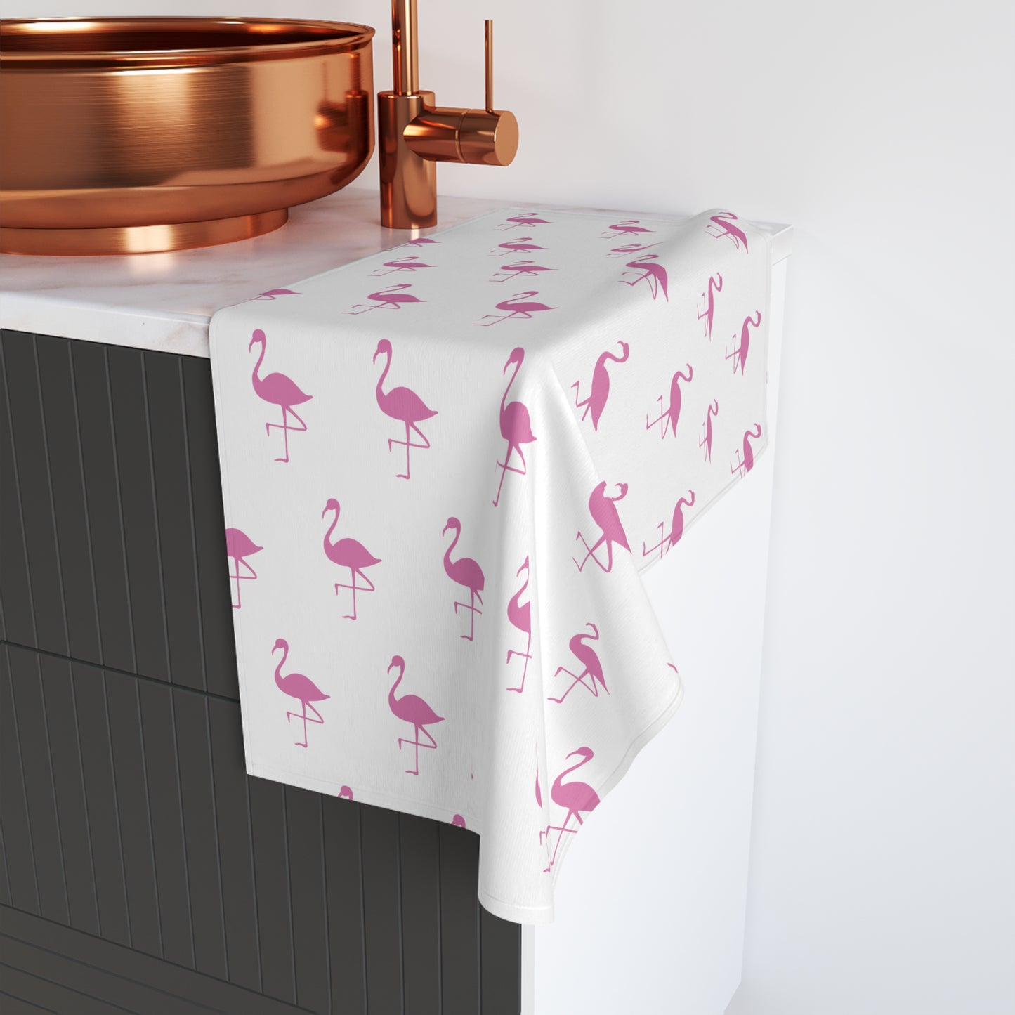 Flamingo Hand Towel