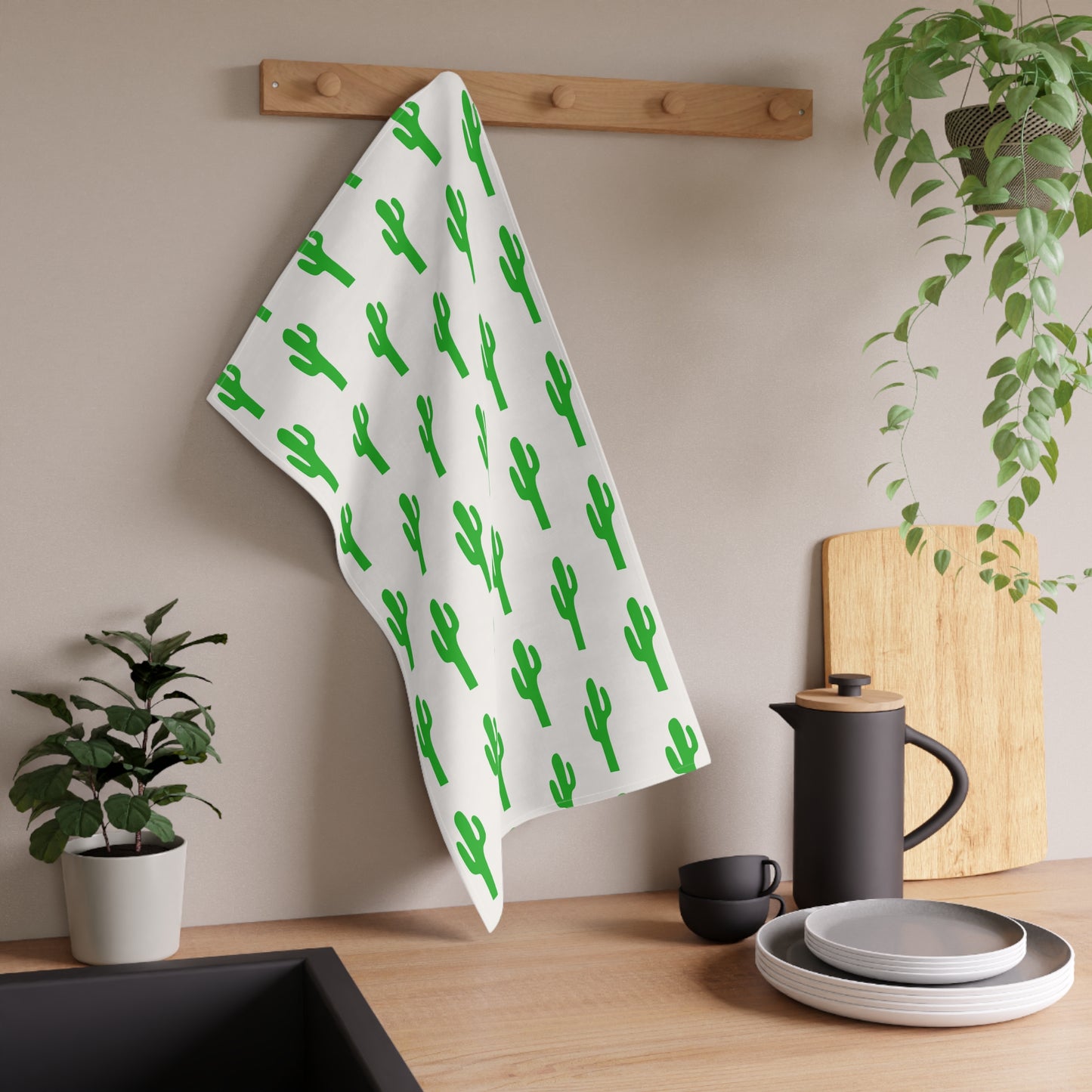 Cactus Kitchen Towel