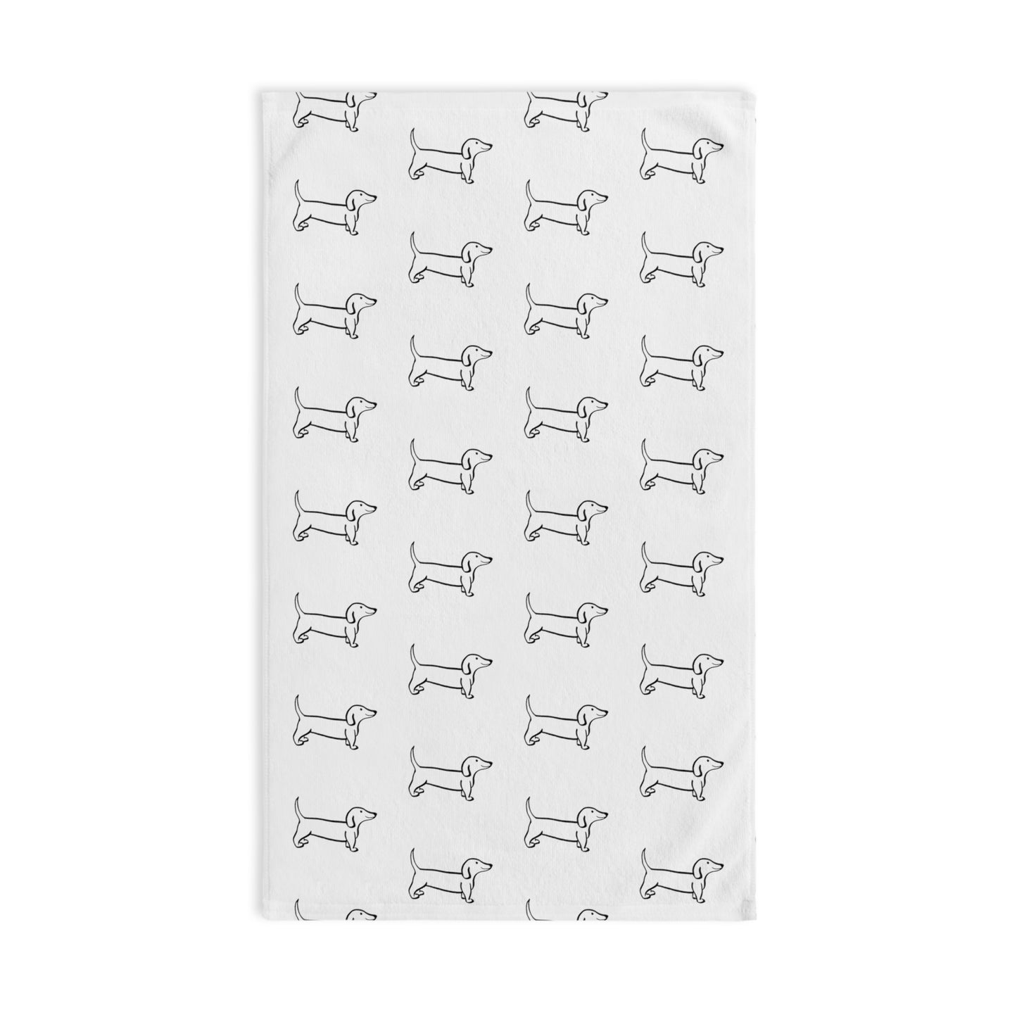 Wiener Dog Hand Towel